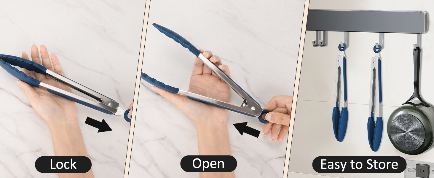 silicon tongs