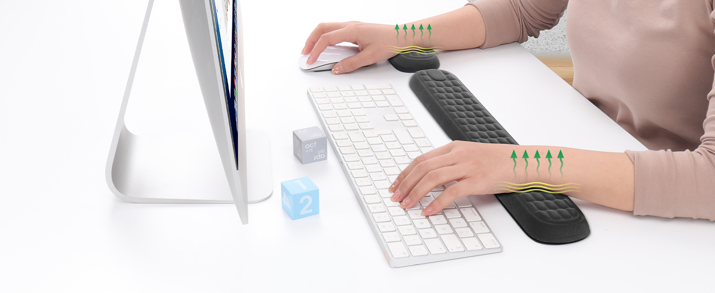 Soft Keyboard Wrist Rest