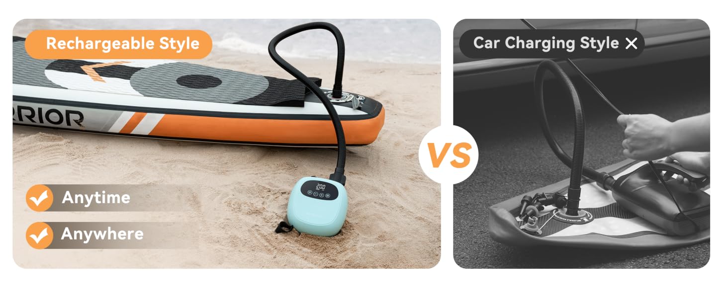 electric paddle board pump