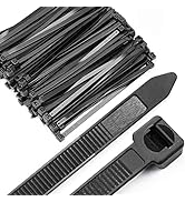 OneLeaf Cable Ties 8 Inch Heavy Duty Zip Ties with 120 Pounds Tensile Strength for Multi-Purpose ...