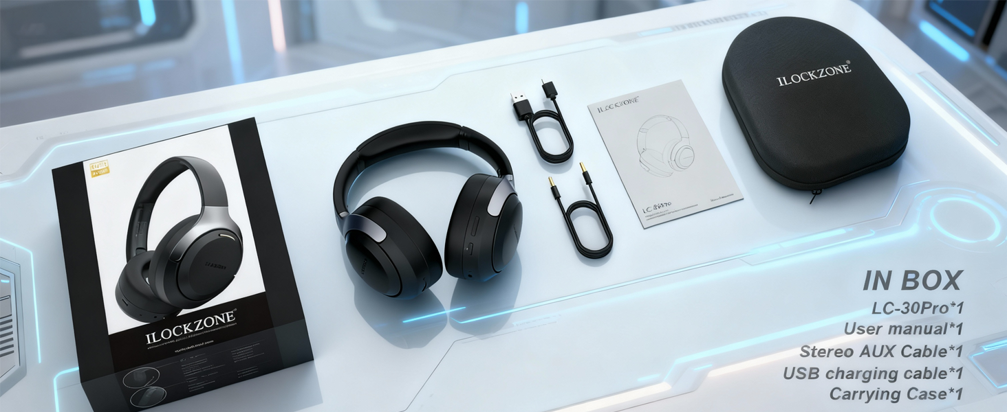 headphones with case