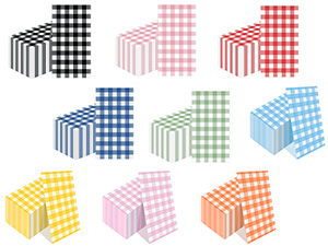 gingham napkins dinner napkins disposable paper napkins checkered bathroom napkins guest disposable