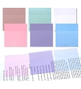 12 Pads Transparent Sticky Note,600 Pcs 3x3in,Clear Sticky Notes,See Through Sticky Notes,Suitabl...