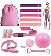 Nuplot Pilates Equipment for Home Workouts, Better Portable Pilates Kit 13 in 1, Pilates Essentia...