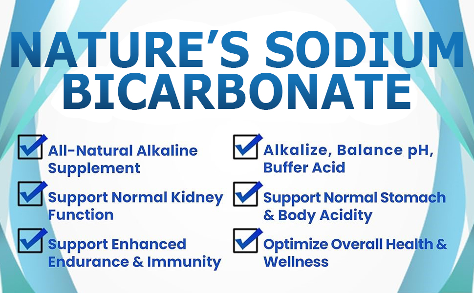 sodium bicarbonate supplement, baking soda supplement
