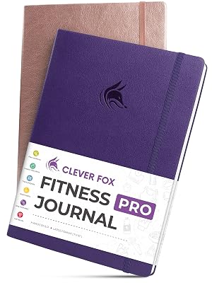 fitness tracker food journal notebook