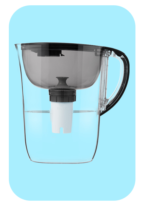 Brita Plus Everyday Pitcher - Black