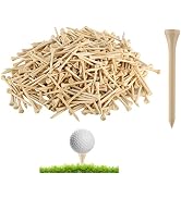 weyleity Bamboo Golf Tees 1000 PCS 2-3/4 inch Length | Bamboo Golf Tees, 7X Stronger Than Wood Go...
