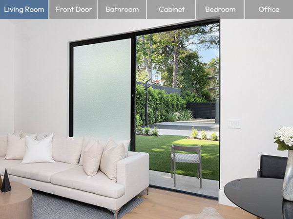 french door privacy film