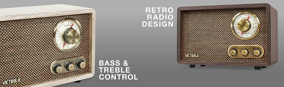 Retro Radio Design, Bass and Treble Control