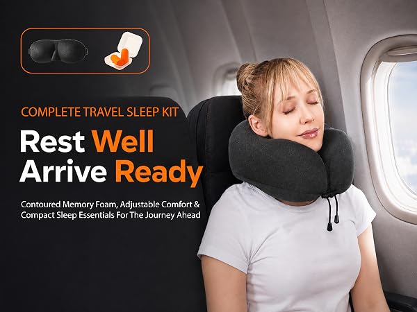 neck pillow travel pillow cervical neck pillow memory foam pillows airplane travel essentials