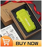 Lafagiet Electric Lighter USB C, Powerful Dual Arc Plasma Flame, with Flashlight, Wind & Waterpro...