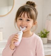 Meqtpomy Kids Electric Toothbrush,U Shaped Toothbrush Waterproof Battery Powered 360 Automatic So...