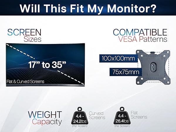 mechanical spring arm mount compatibility