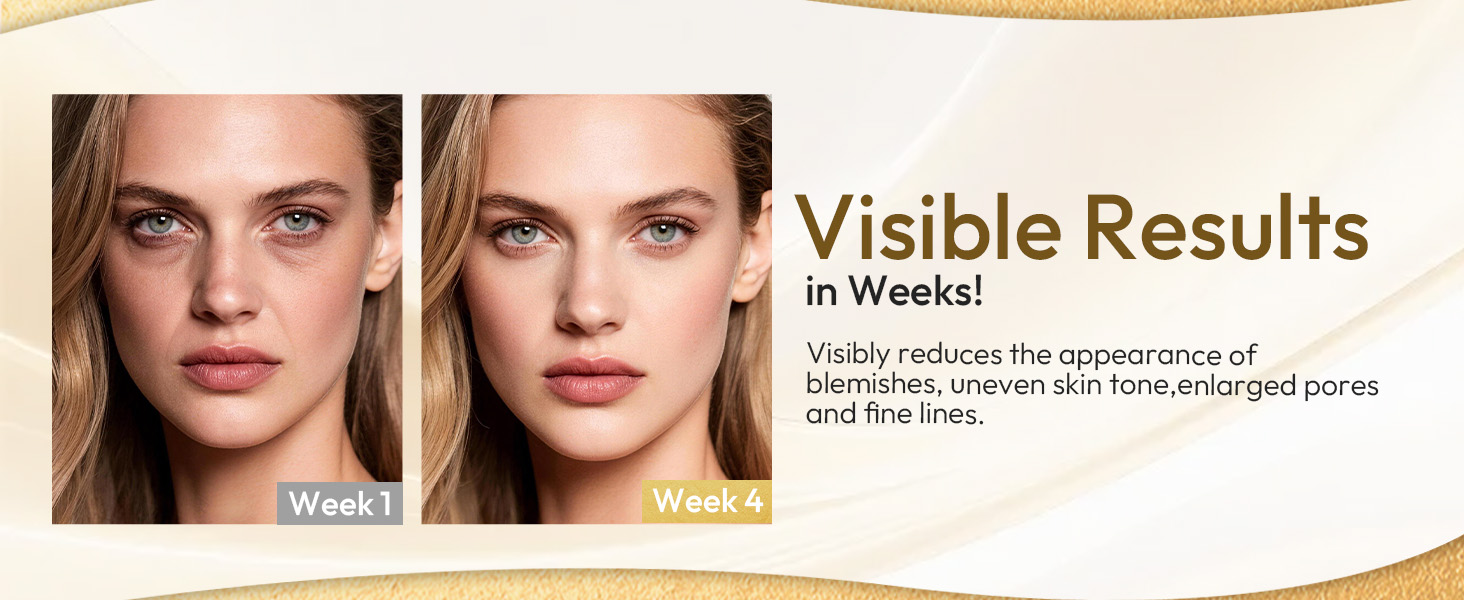 Visible Results in Weeks!