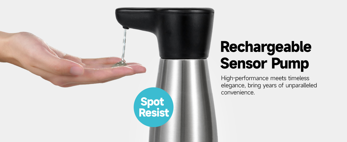 AIKE Rechargable Automatic Soap Dispenser