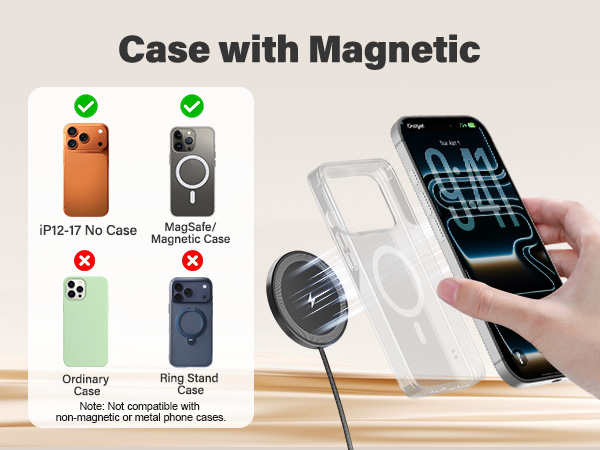 Case with Magnetic