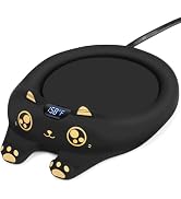 PUSEE Mug Warmer,Coffee Warmer for Desk Candle Warmer Auto Shut Off,Coffee Cup Warmer with 3 Temp...