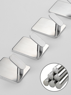 DELITON Adhesive Towel Hooks on Wall: R