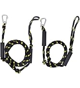 Acelane Bungee Dock Lines for Boats Dock Rope Mooring Lines Kayak Docking Ropes Boat Dock Accesso...