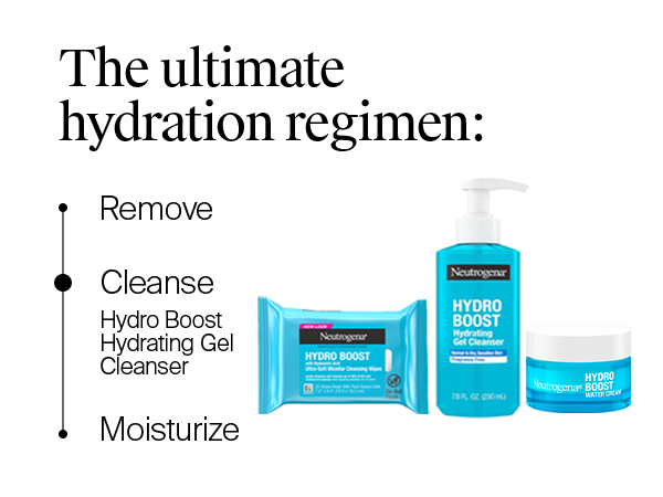 Hydration soft skin supple gentle lightweight oil-free alcohol-free hypoallergenic non-comedogenic