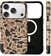 SenRiCase for iPhone 17 Pro Max Case Camo Phone Case Compatible with MagSafe, Dual-Layer Shockpro...