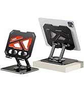 Briteroh 360° Rotatable & Adjustable Metal Tablet Stand for Desk, Foldable & Portable Tablet Hold...