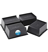 EGTTGIN Bed Risers 2 inch, 3 inch, 4 inch, 5 inch, 6 inch Heavy Duty, Oversized Furniture Riser f...