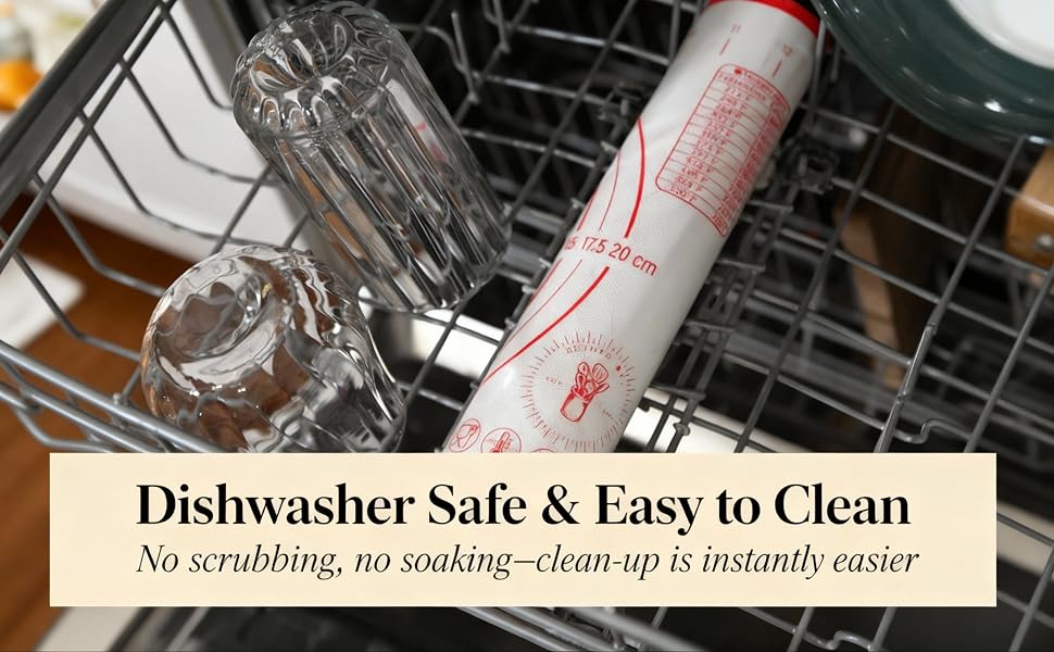 Dishwasher Safe & Easy to Clean