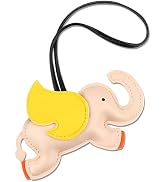 PLwelth Cute Bag Charms Leather Animal Keychain for Women Girls Kawaii Bag Charm Accessories for ...