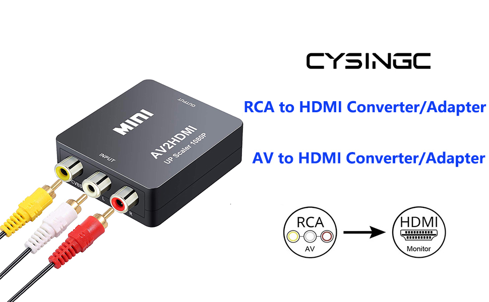 rca to hdmi converter