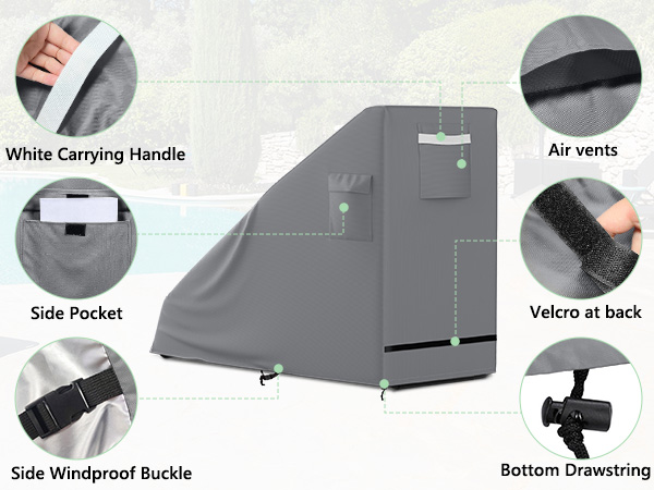 Folding Lounge Chair Cover