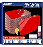PHIXBEAR Double Sided Sticky Pads, Strong Adhesive Tape Squares Heavy Duty Waterproof Heat Resist...