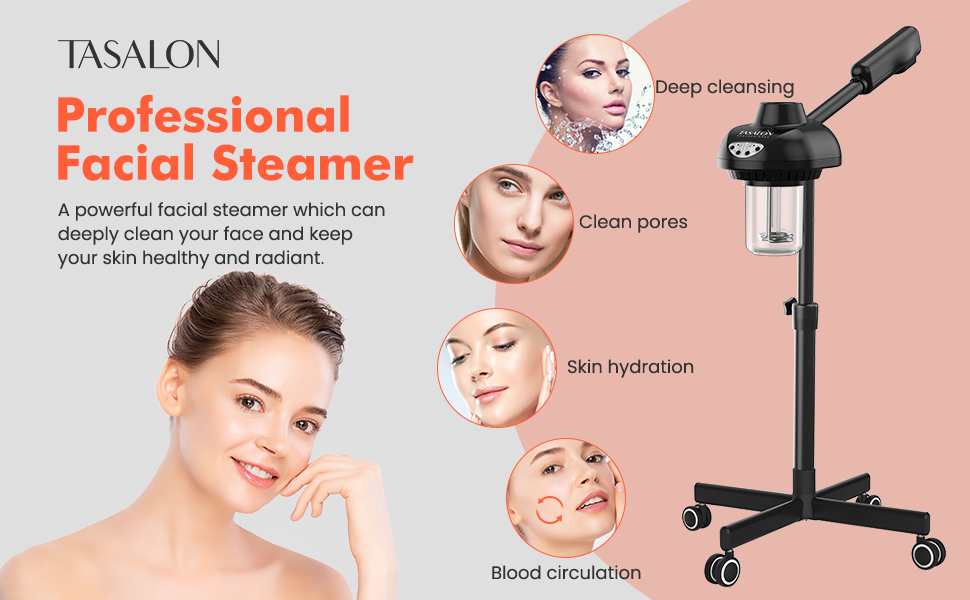 Facial Steamer on Wheels