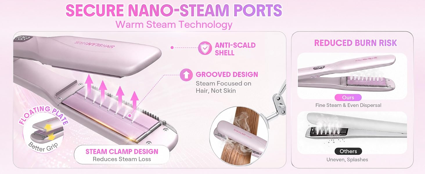steam hair