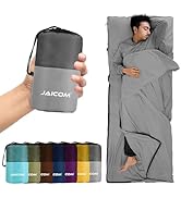 JAICOM Sleeping Bag Liner, Adult Sleep Sack & Travel Sheets, Ultralight and Portable Camping Shee...