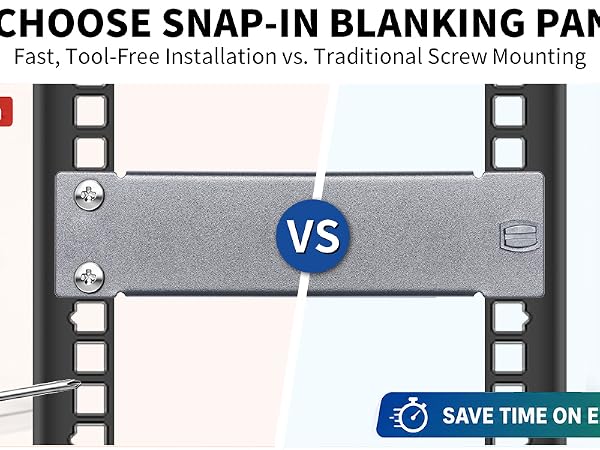 patented snap-in panel