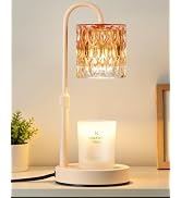 CASTLELIFE Dimmable Candle Warmer Lamp with Timer, Height Adjustable Candle Warmer for Jar Candle...