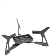 Kuvik Micro Titanium Solid Fuel Stove - Ultralight and Compact Stove for Backpacking, Camping, an...