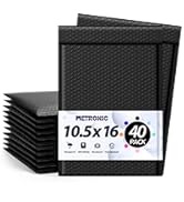 Metronic 40Pcs Large Bubble Mailer 10.5x16