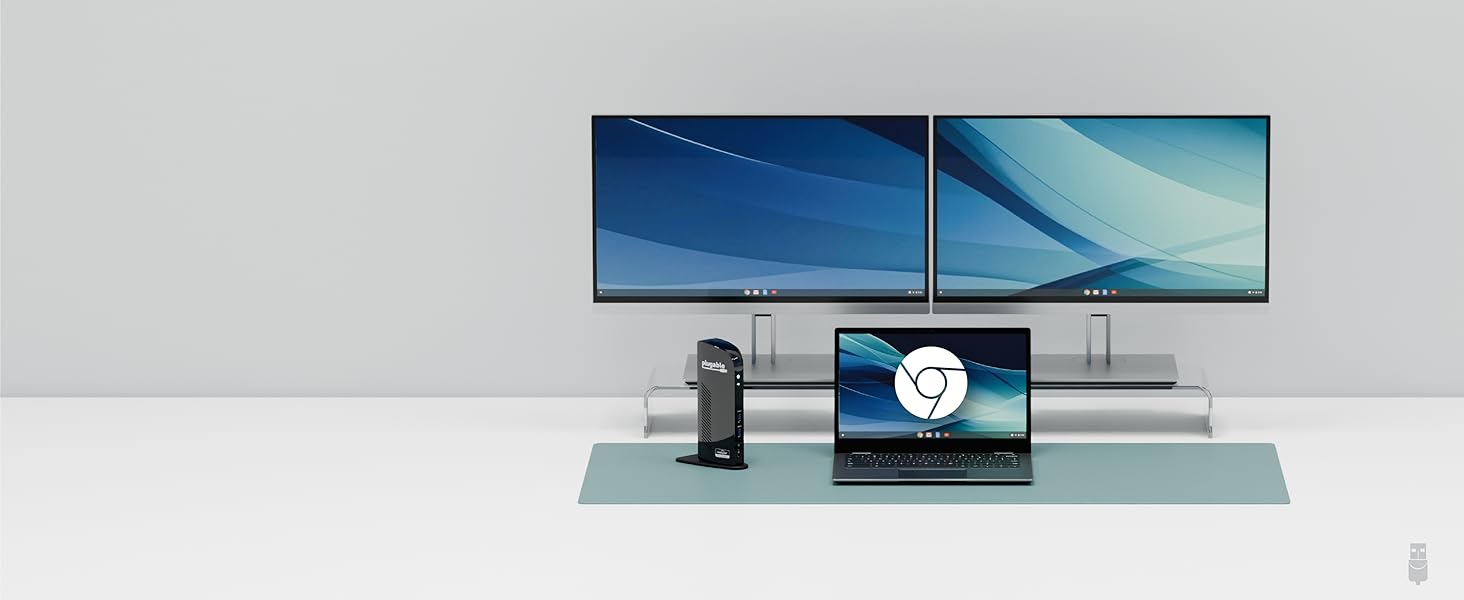 Boost productivity with a docking station dual monitor for Chrome perfect for seamless multitasking