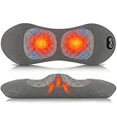 CHANCEE Cordless Lumbar Support Pillow for Lower Back Pain Relief,3 in 1 Heated Back Massager wit...