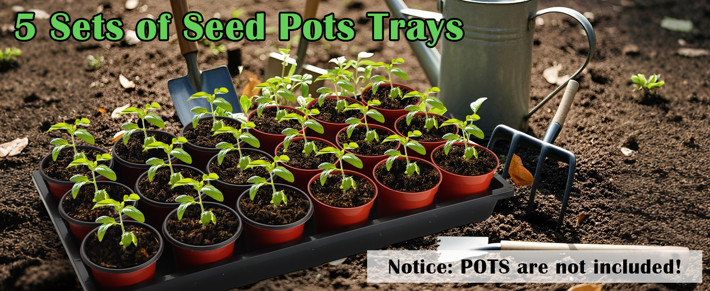 1020 Nursery Pot Trays