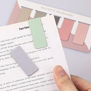 Bookmarks bookmark for women page markers for students teachers misty ocean emerald reading Magnetic