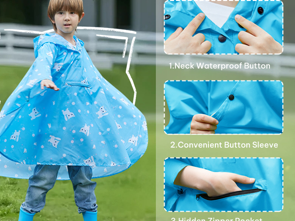 ponchos for kids