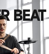 Donner Beat Electronic Drum Set, Electric Drum Kit with Quiet Mesh Drum Pads, 12