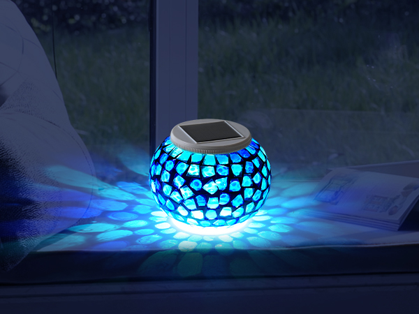 mosaic solar lights outdoor solar garden lights