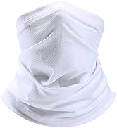 SAITAG Neck Gaiter Sun Protection Breathable Elastic Face Scarf Mask for Hot Summer Cycling Hikin...