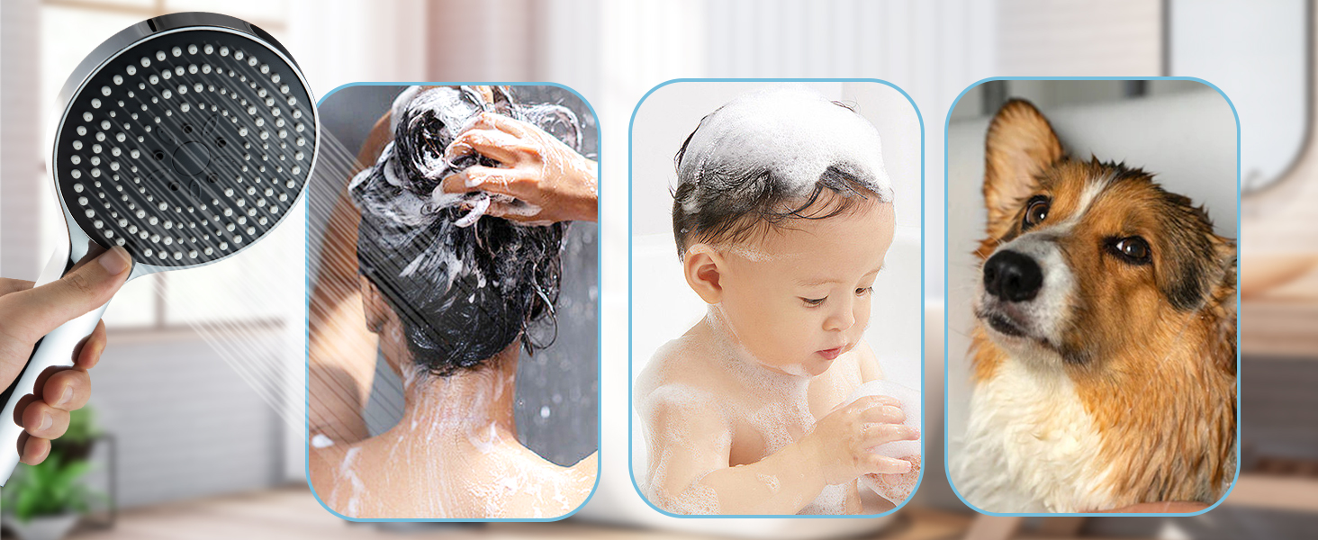 handheld showerhead