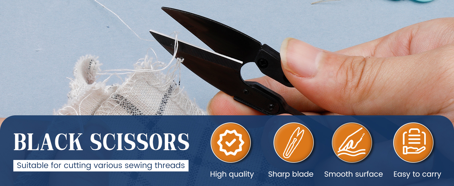 Sharp yarn scissors